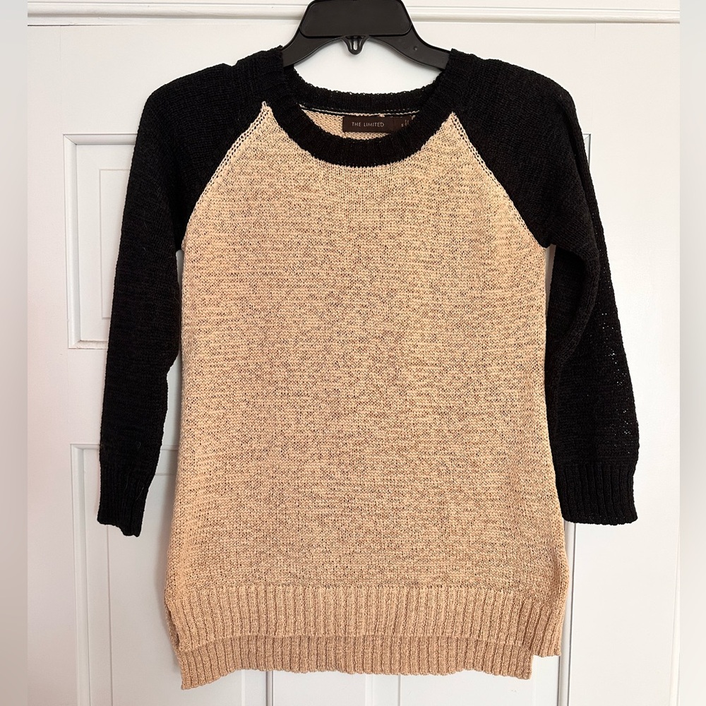Women’s Color Blocked Sweater from The Limited - Size S